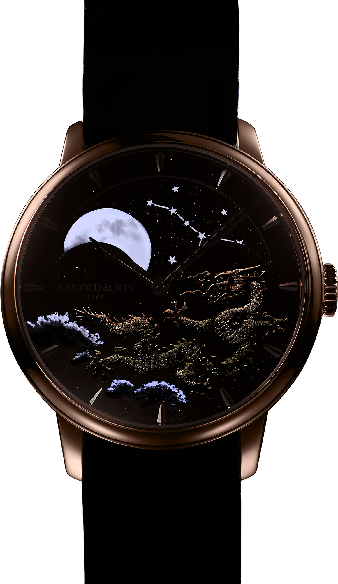 Photo of Perpetual Moon 41.5 Red Gold "Year of the Dragon"