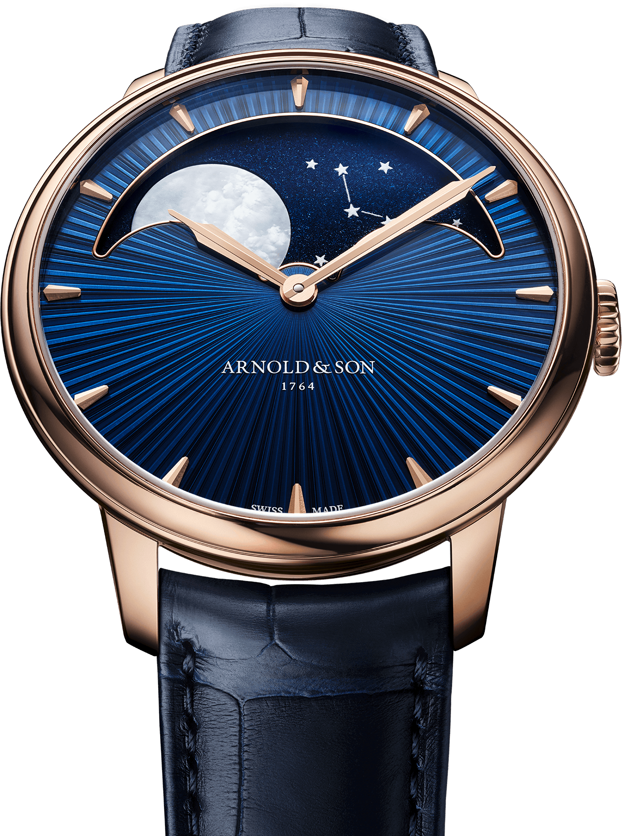 Face up photo of Perpetual Moon 41.5 Red Gold