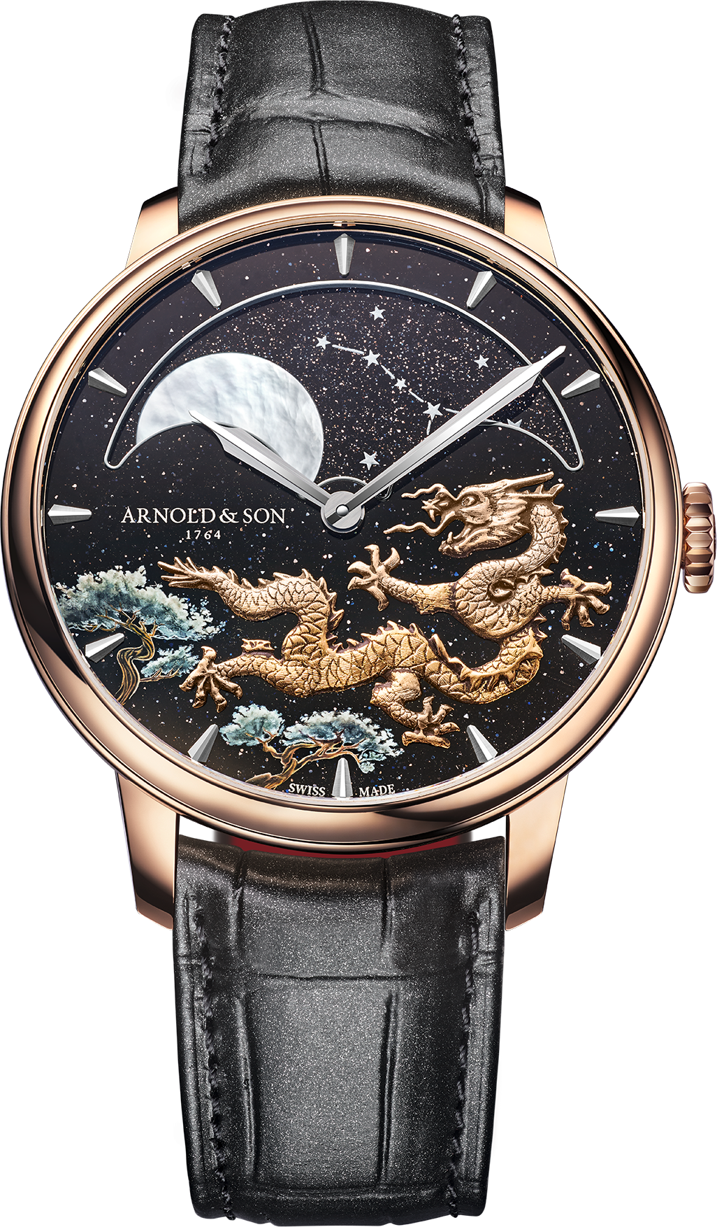 Soldier photo of Perpetual Moon 41.5 Red Gold "Year of the Dragon"