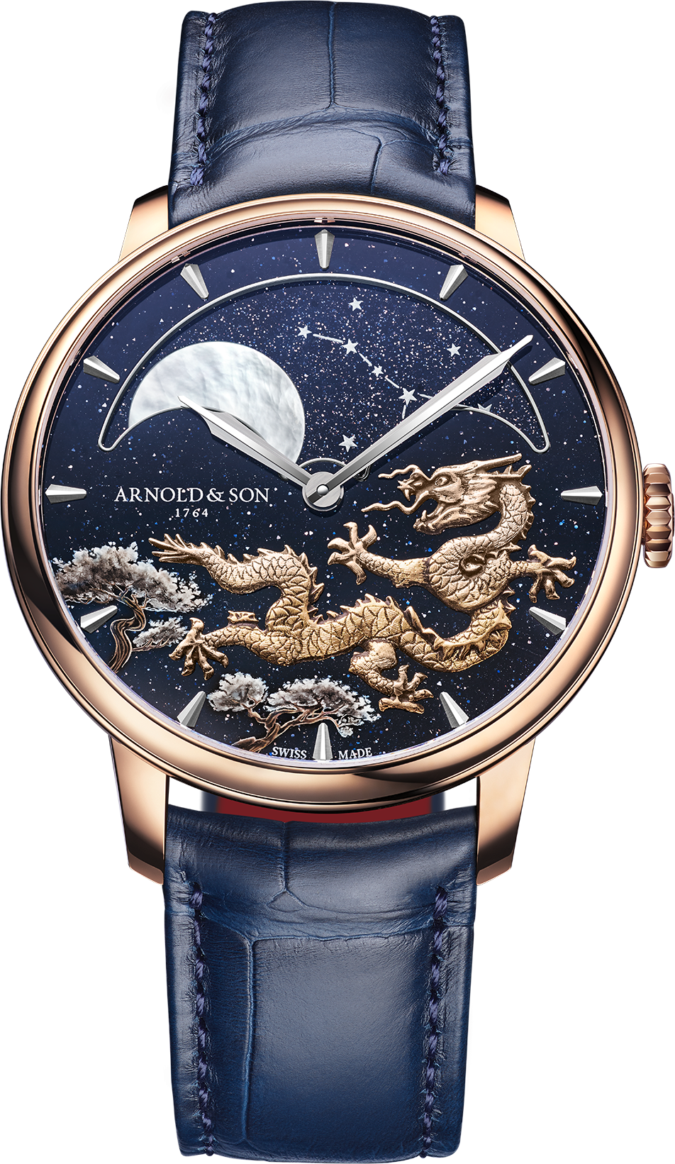 Soldier photo of Perpetual Moon 41.5 Red Gold "Year of the Dragon"