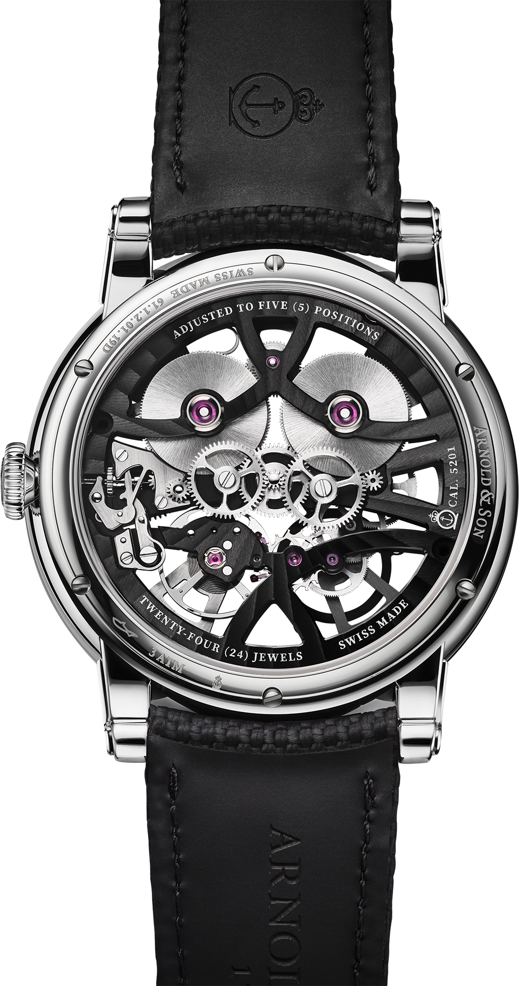 Caseback photo of Nebula 41.5 Steel