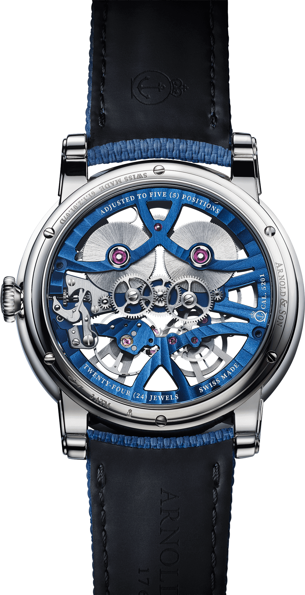 Caseback photo of Nebula 41.5 Steel