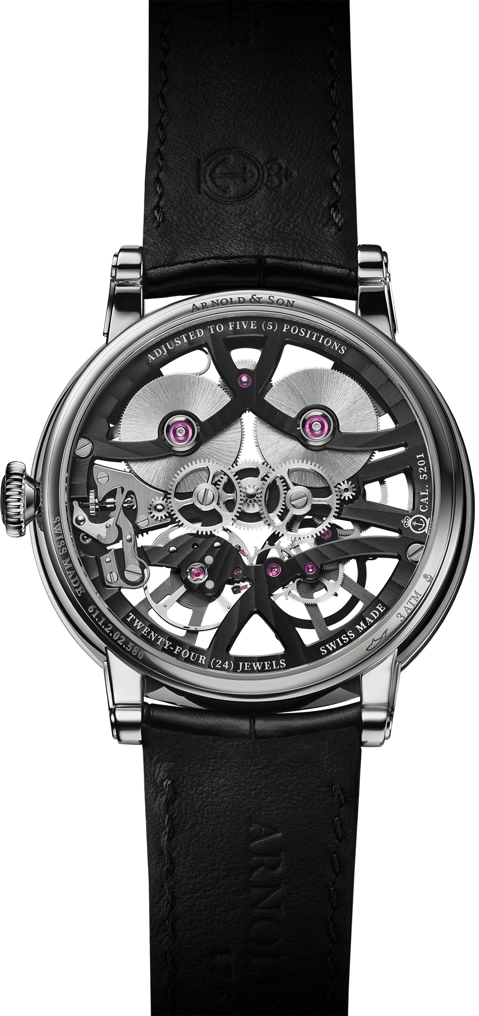 Caseback photo of Nebula 38 Steel
