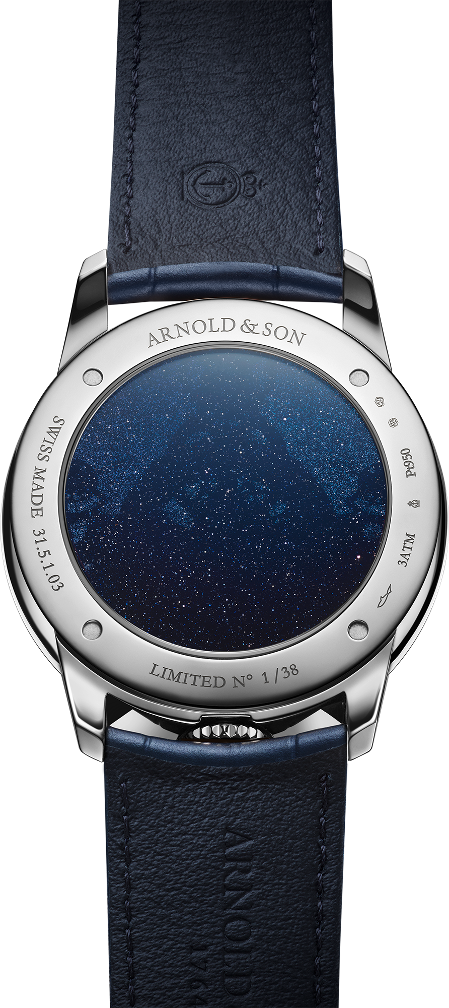 Caseback photo of Time Pyramid Platinum