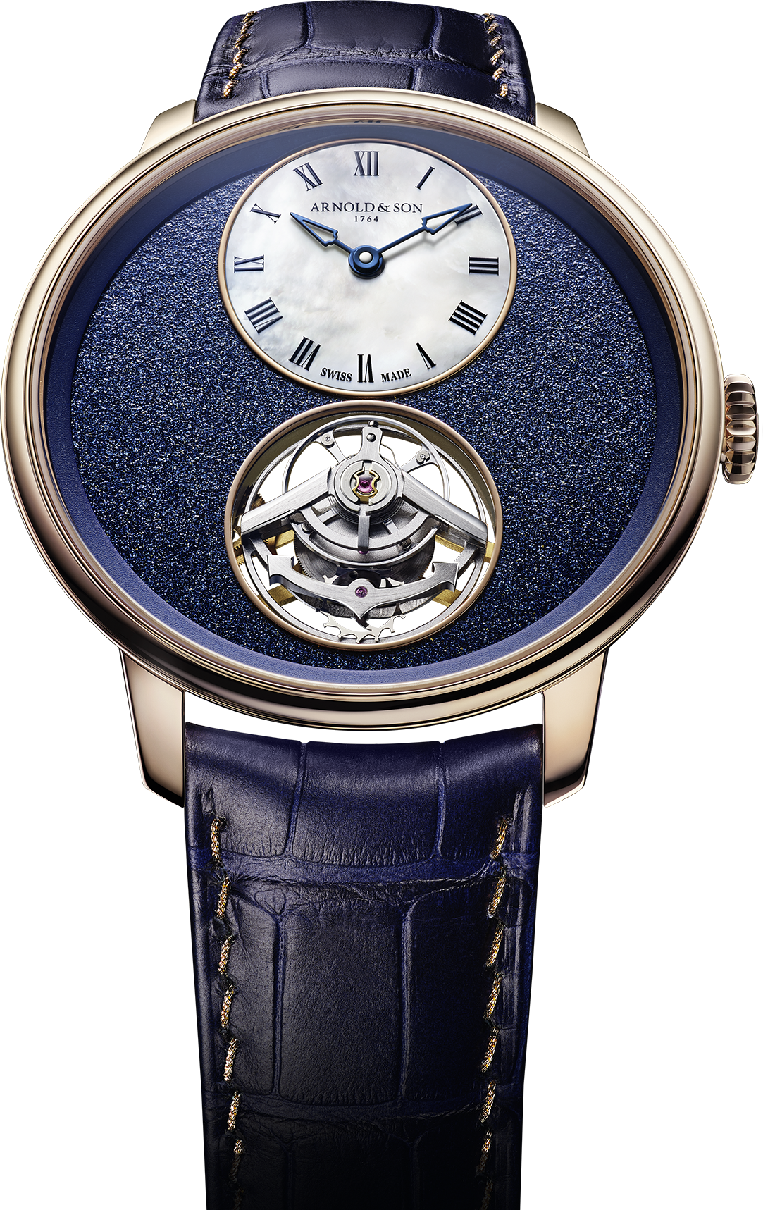 Face up photo of Ultrathin Tourbillon Red Gold