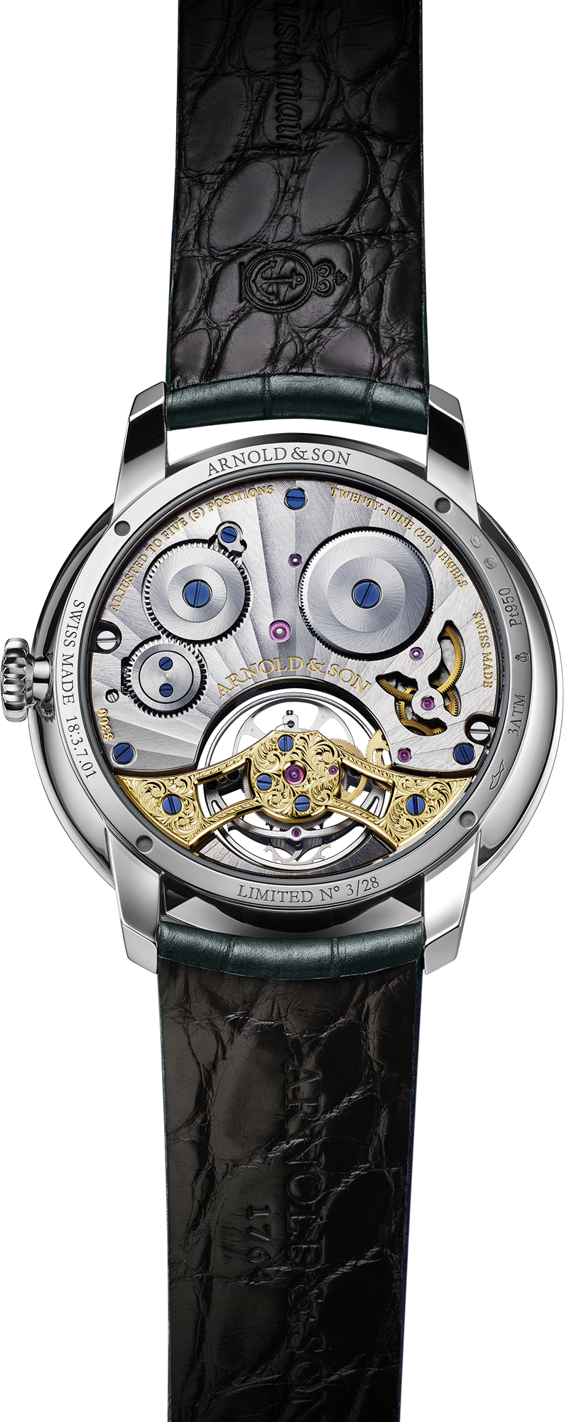 Caseback photo of Ultrathin Tourbillon Platinum