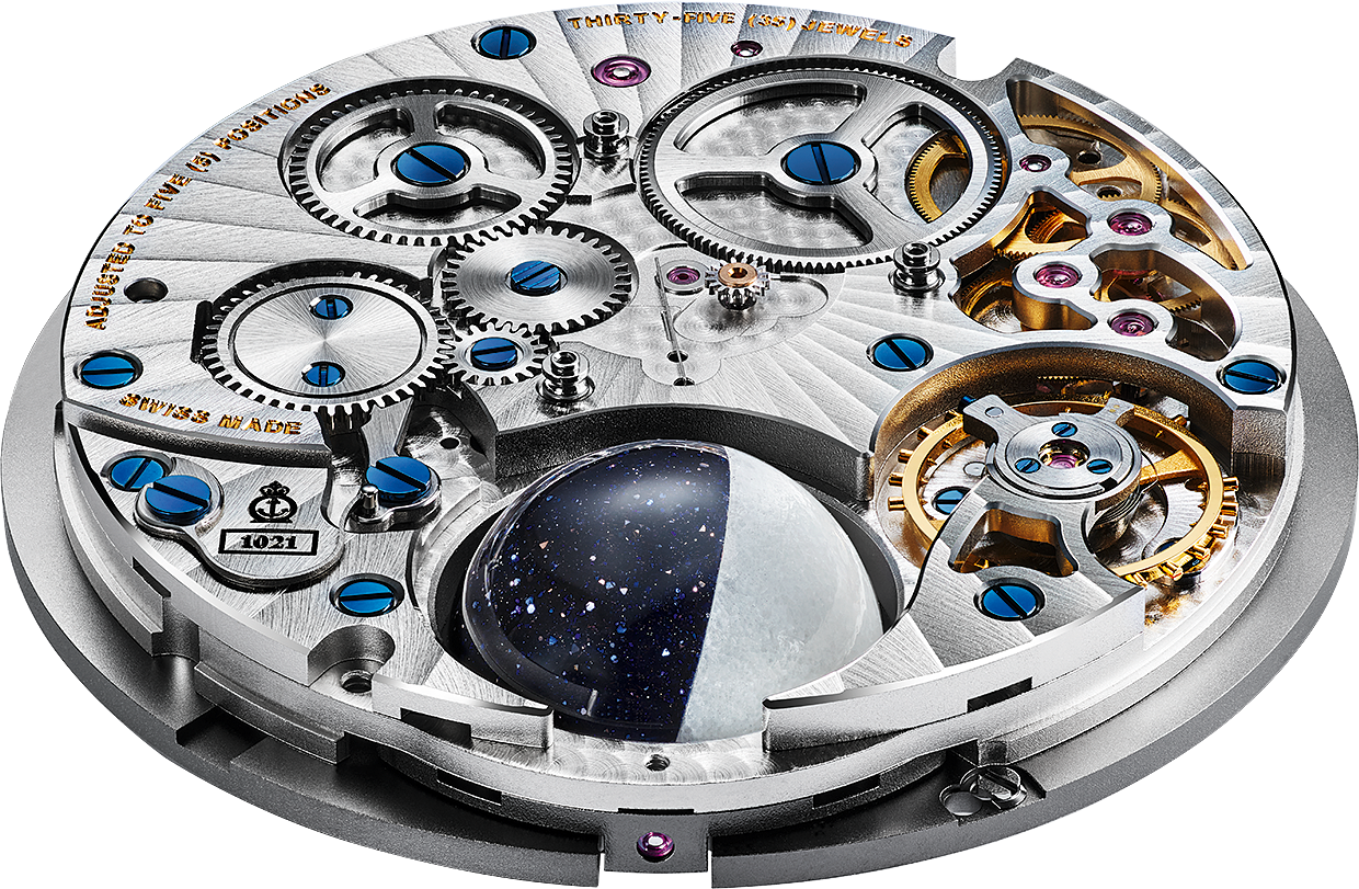 Photo of A&S1021 - 3D Moon Phases calibre