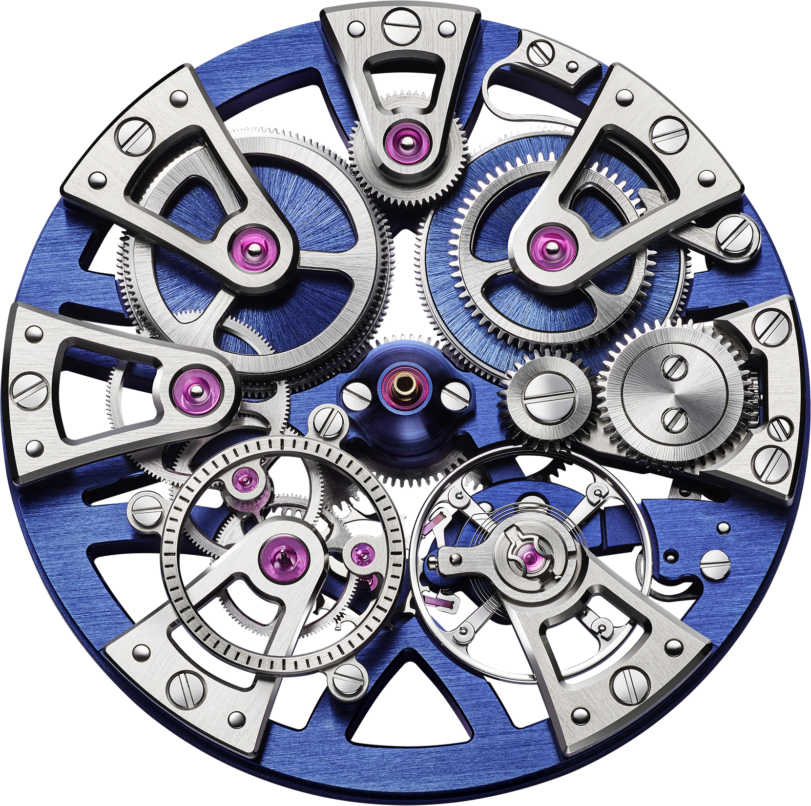 Photo of A&S5201 - Open Work Blue Edition calibre